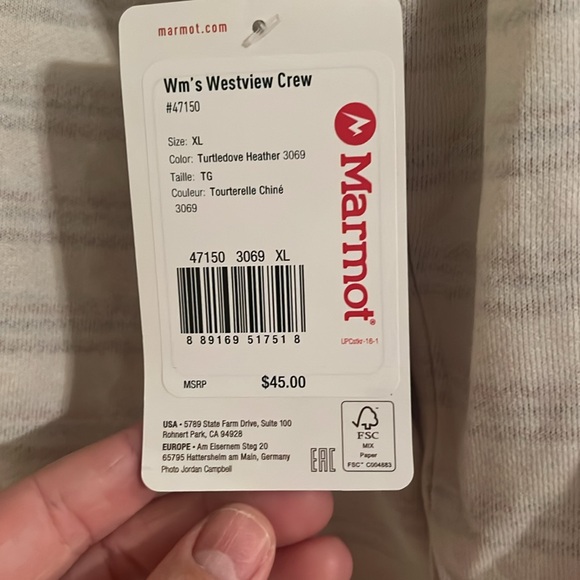 Marmot westview crew. - Picture 2 of 2